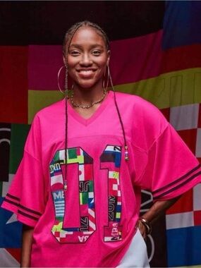L/XL Zumba Wear Worldwide
Oversized Mesh Top Jersey NWT